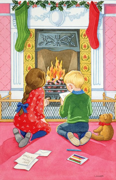 Letter to Father Christmas by Lavinia Hamer